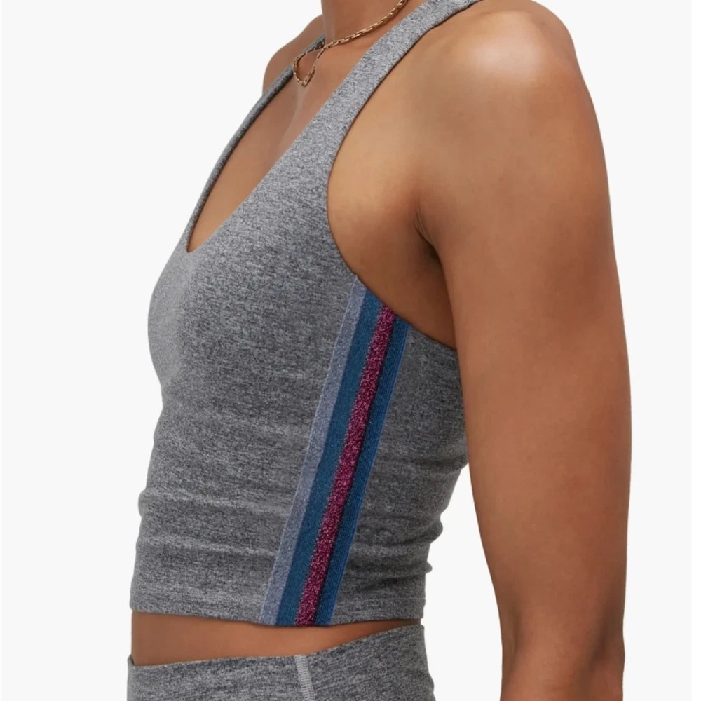 Spiritual Gangster Athleisure Shaki Tech Longline Yoga Sports Bra Tank Size S